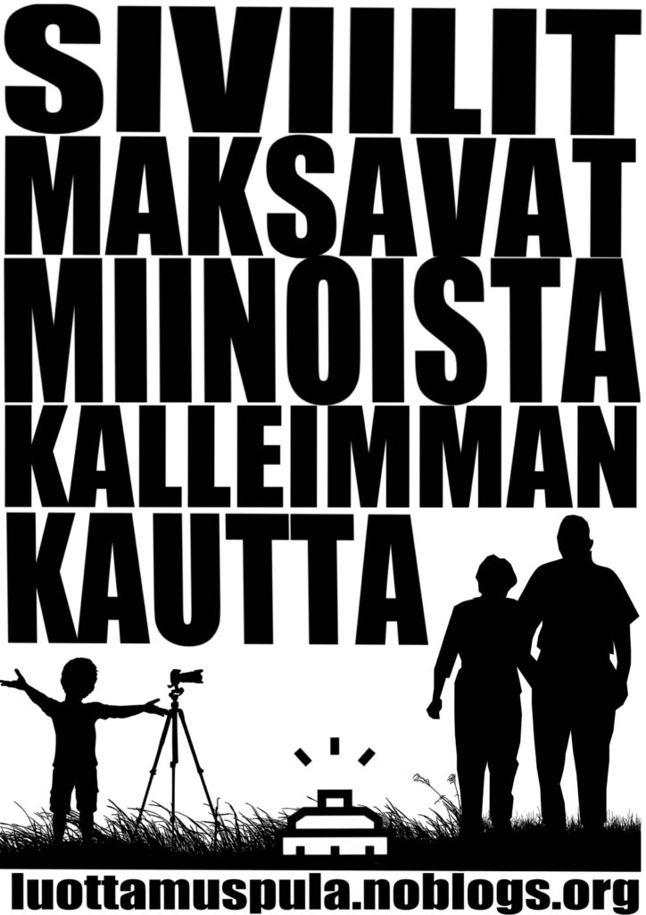 Siviilit maksavat miinoista kalleiman kautta.