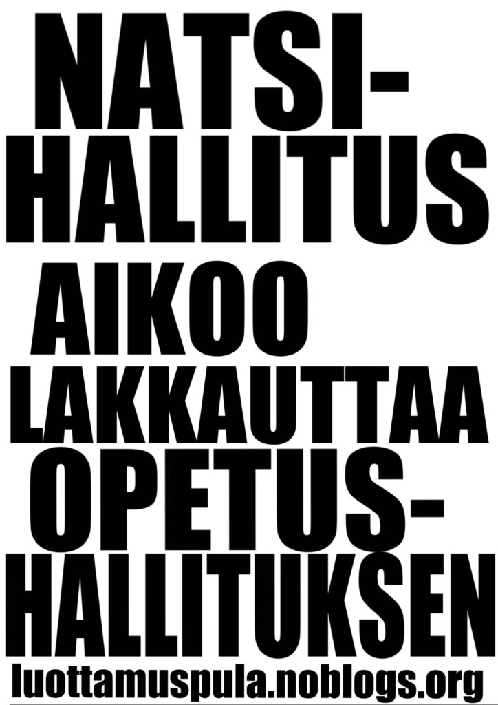 Natsihallitus aikoo lakkauttaa opetushallituksen.